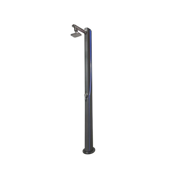 Chuveiro Solar QP 25L Antracite (Ref. 500071G) – Elegância e Água Quente Ecológica