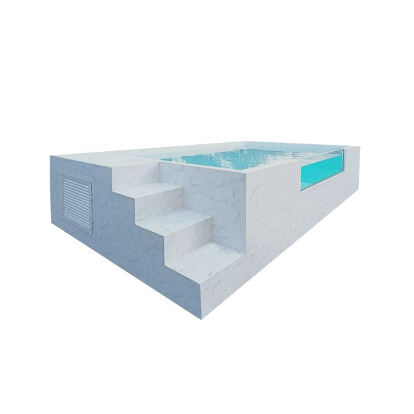 Piscina de Superfície COMPACT POOL 230  e Iluminação RGB