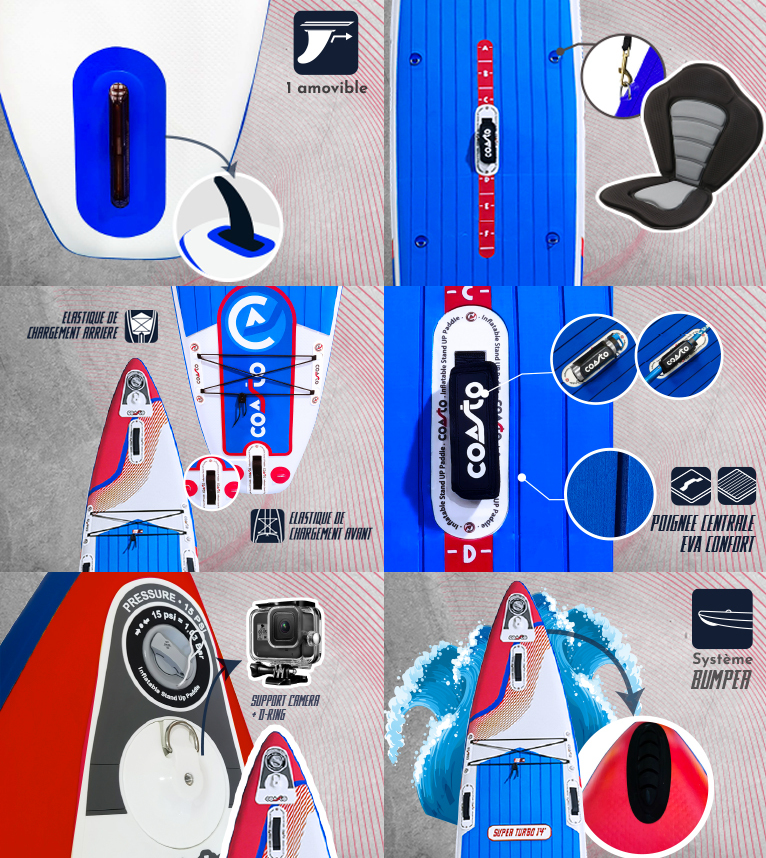 Prancha SUP Race Coasto Super Turbo 14'