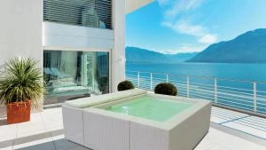 Minipiscina Playa 2 Design Italiano e Sofisticação