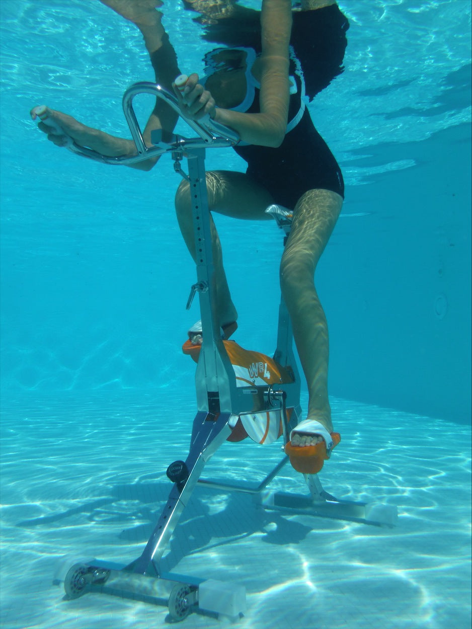 Aquabike Profissional Waterflex WR5 – Performance em Alumínio para Piscina