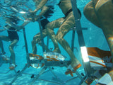 Aquabike Profissional Waterflex WR5 – Performance em Alumínio para Piscina