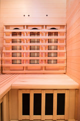 Sauna de Infravermelhos Angular de 2 Lugares Apollon Quatz