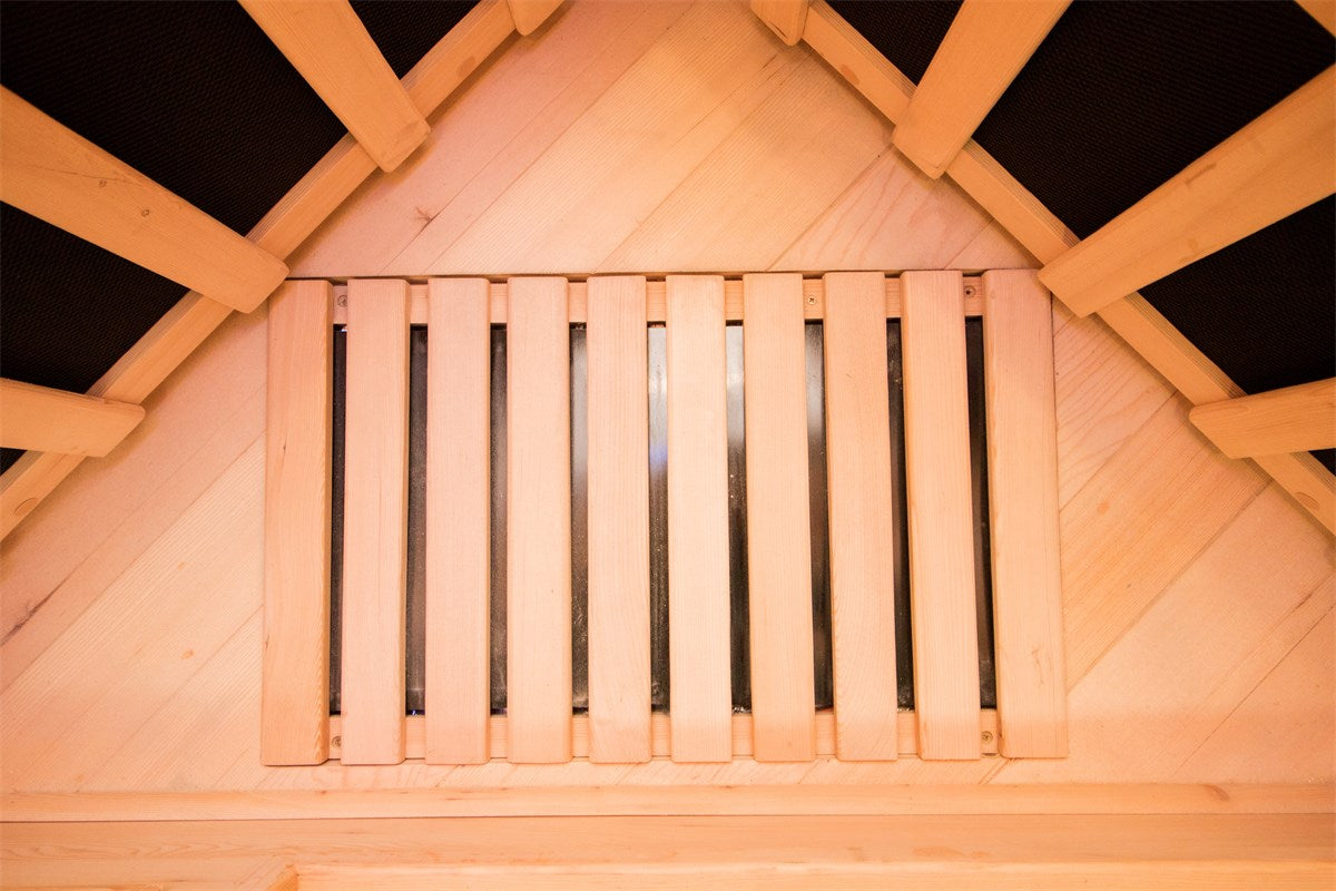 Sauna de Infravermelhos Angular de 2 Lugares Apollon Quatz