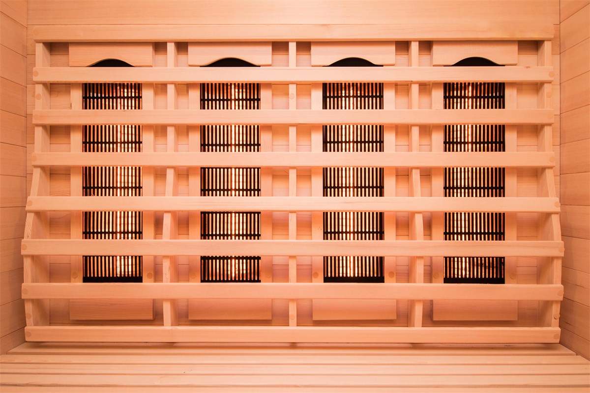 Sauna de Infravermelhos Angular de 3 Lugares Apollon Quatz