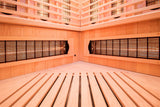 Sauna de Infravermelhos Angular de 3 Lugares Apollon Quatz