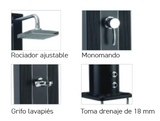 Chuveiro Solar 32L Negra