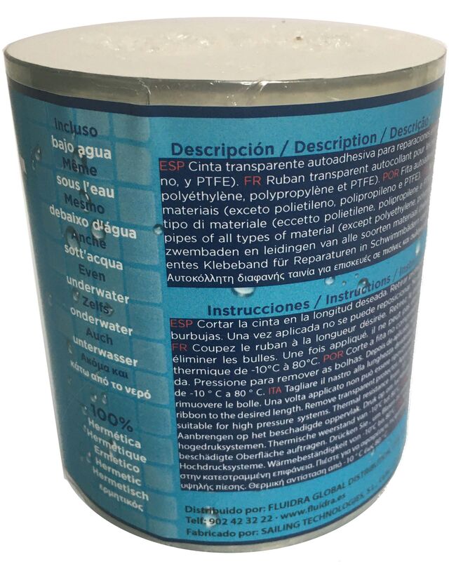 Fita Autoadesiva SB-Pool – Reparação de Liner e PVC (660 Mícrons)