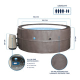 Spa Semirrígido - Conjunto NetSpa Vita Premium + Mobiliário Completo (5 Unidades) – Spa Semirrígido 6 Pessoas