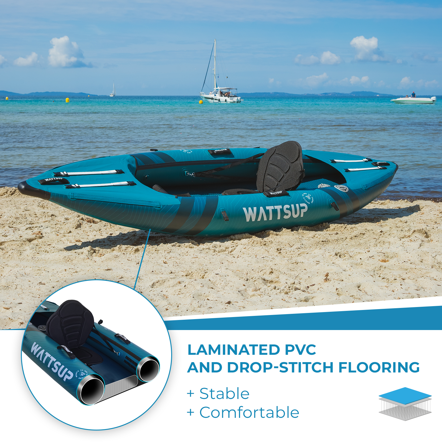 Kayak Insuflável Wattsup COD 1P