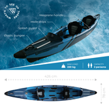 Kayak Insuflável Wattsup Torpedo 2P