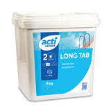 Cloro Pastilhas 250g Long Tab ACTI Expert 5kg | Dissolução Lenta