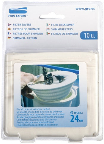 Cesto para Skimmer Standard de Piscina - Proteção e Dosagem Química (Ø 162 mm)