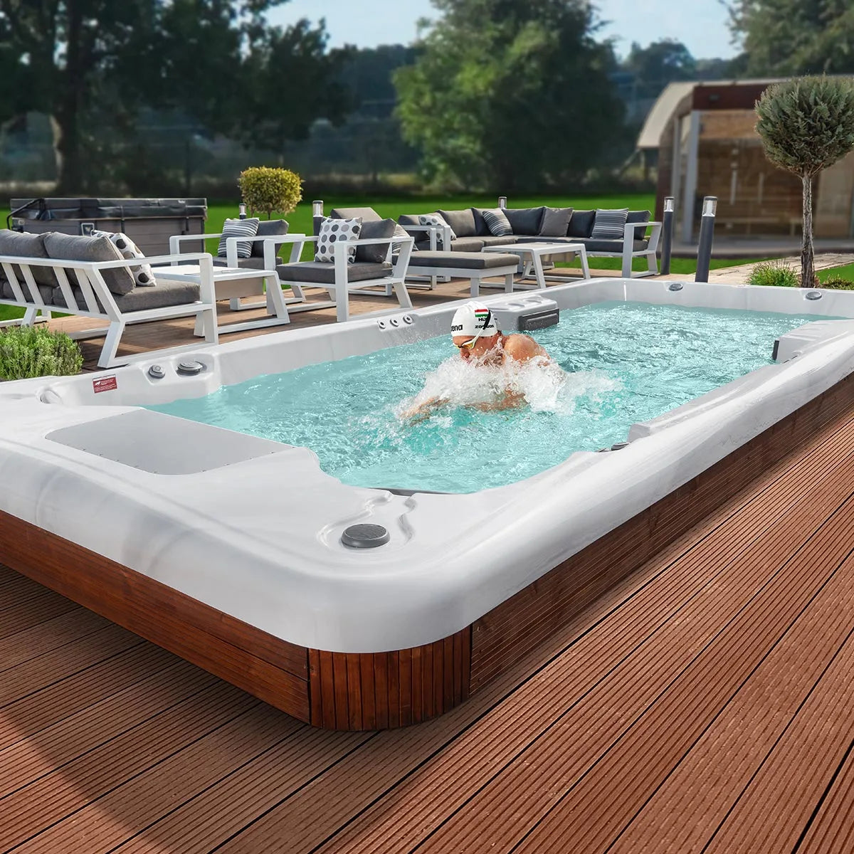 Swimspa Amazonas Life W-Flo Wellis – Piscina de Treino com Contra-Corrente W-Flow