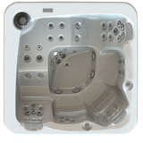 Spa AstralPool Forsia / Baia (2,16x 2,16 x 0,90m) – 5 Lugares, 62 Jatos, Áudio 2.0 & Cromoterapia
