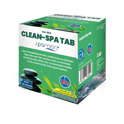 Pastilhas Clarificadoras Clean-Spa Tab Piscimar SM-683 – Máxima Filtração para Spas