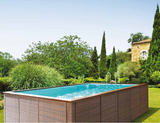 Piscina DolceVita Rattan – Piscinas Elevadas de Luxo em Vime Tecido à Mão