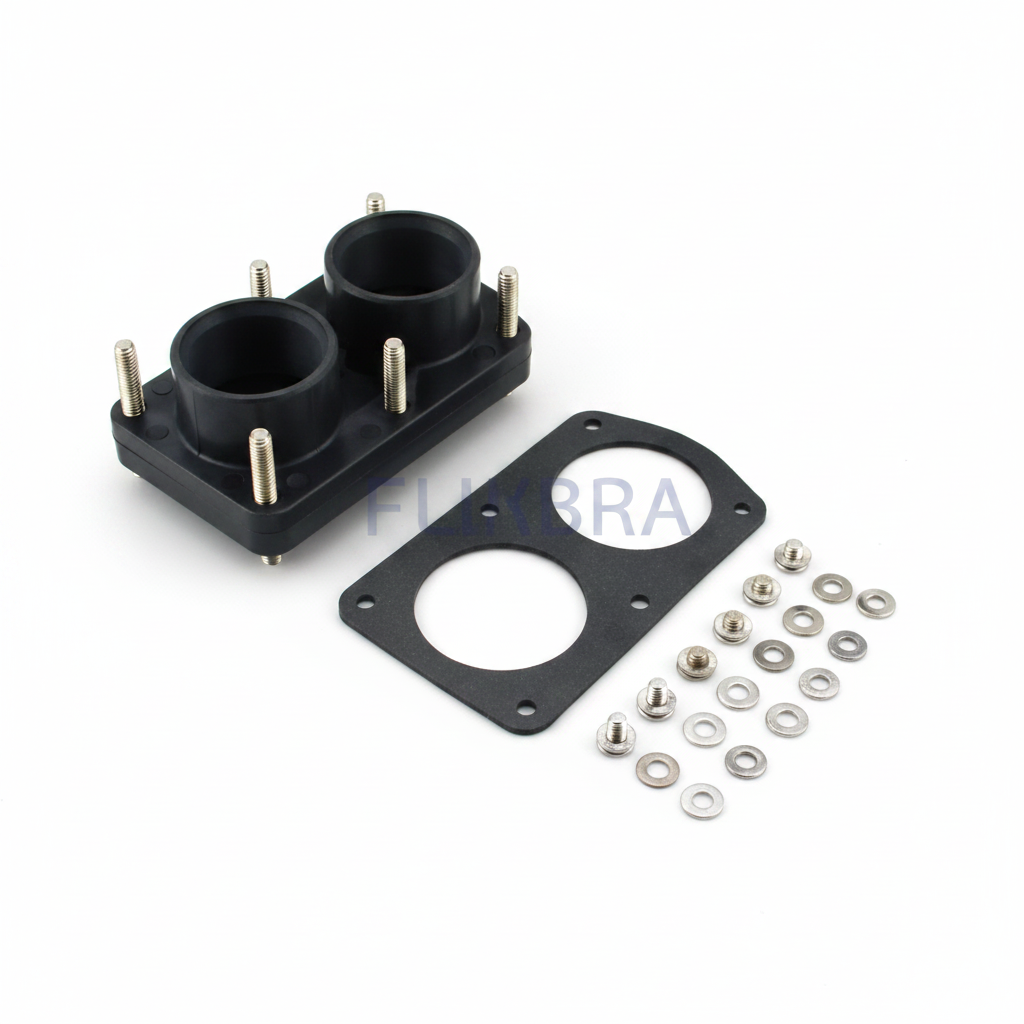 Kit de Flanges e Juntas para Piscinas de Fibra e Liner – Estanquicidade Garantida
