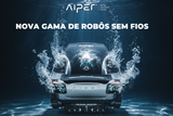 Robot Aspirador de Piscinas Sem Fios Aiper Scuba X1 Pro Max – Limpeza Total 300m²