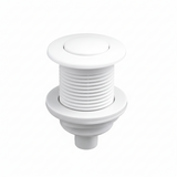 Botão Pneumático em ABS Branco – Controlo Seguro para Hidromassagem