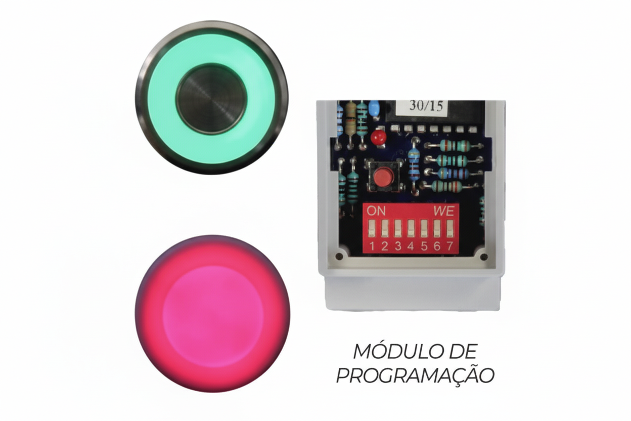 Sistema de Control Piezoeléctrico PI-NCC-PZ con LED RGB – Alto Rendimiento