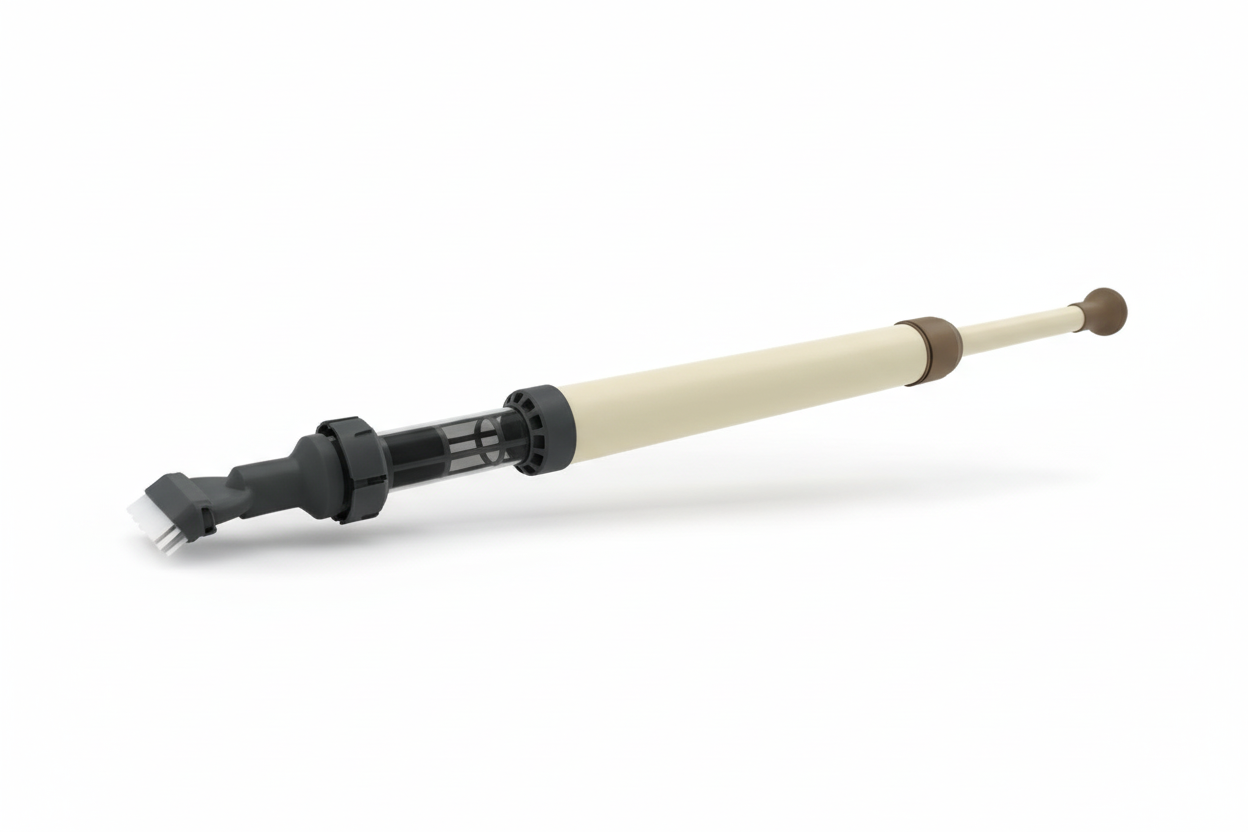Aspirador Manual Mano Vac – Limpeza Prática para Spas e Piscinas Elevadas