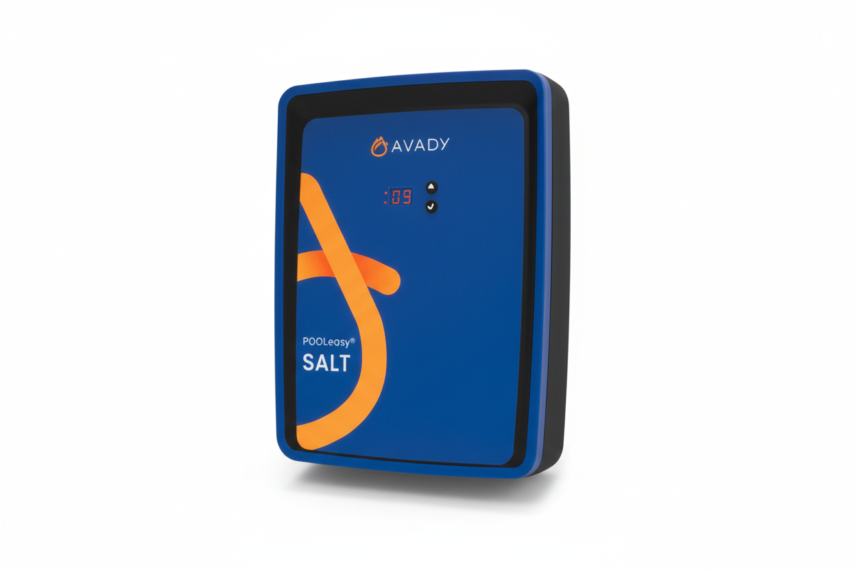 Eletrolisador Pooleasy® Salt – Sistema Dual de Eletrólise (Standard e Low Salt)