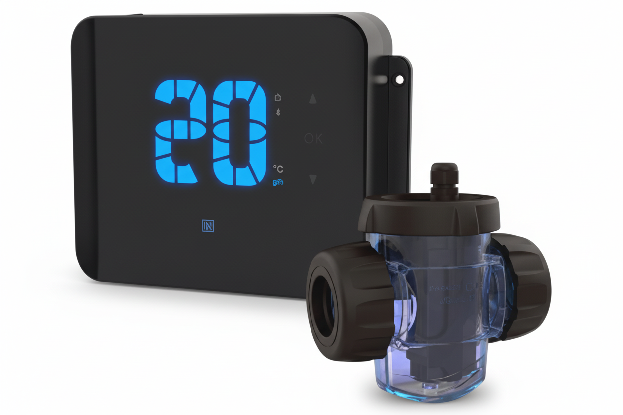 Sistema de Eletrólise Plug & Clear – Instalação Rápida e Intuitiva para Piscinas e Spas