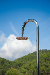 Chuveiro de Piscina Flexinox Pool – Design Minimalista em Aço Inoxidável