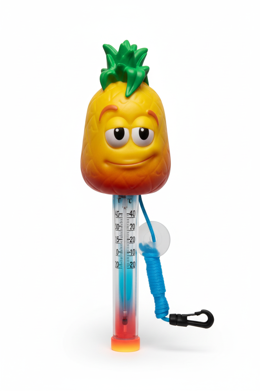 Termómetro Flutuante para Piscina Tutti Frutti – Série Divertida e Precisa