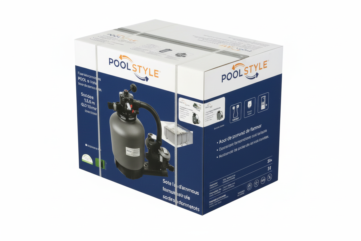 Kit de Filtração Poolstyle (Bomba + Filtro)