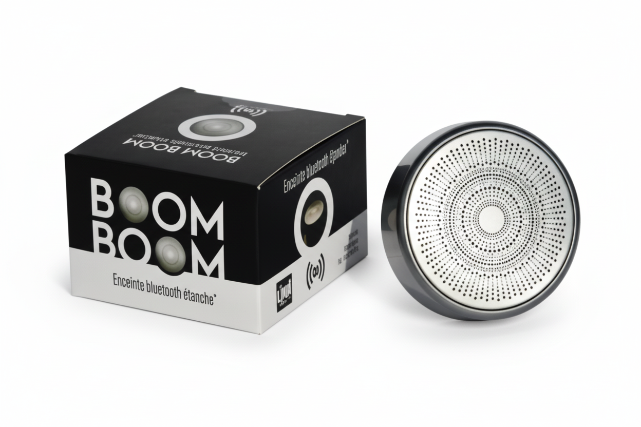 Columna Bluetooth Boom Boom – Sonido Portátil y Estilo para tu Piscina