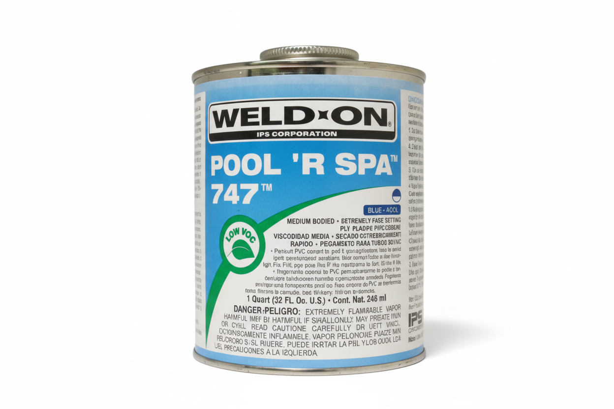 Cola PVC Azul Weld-On 721