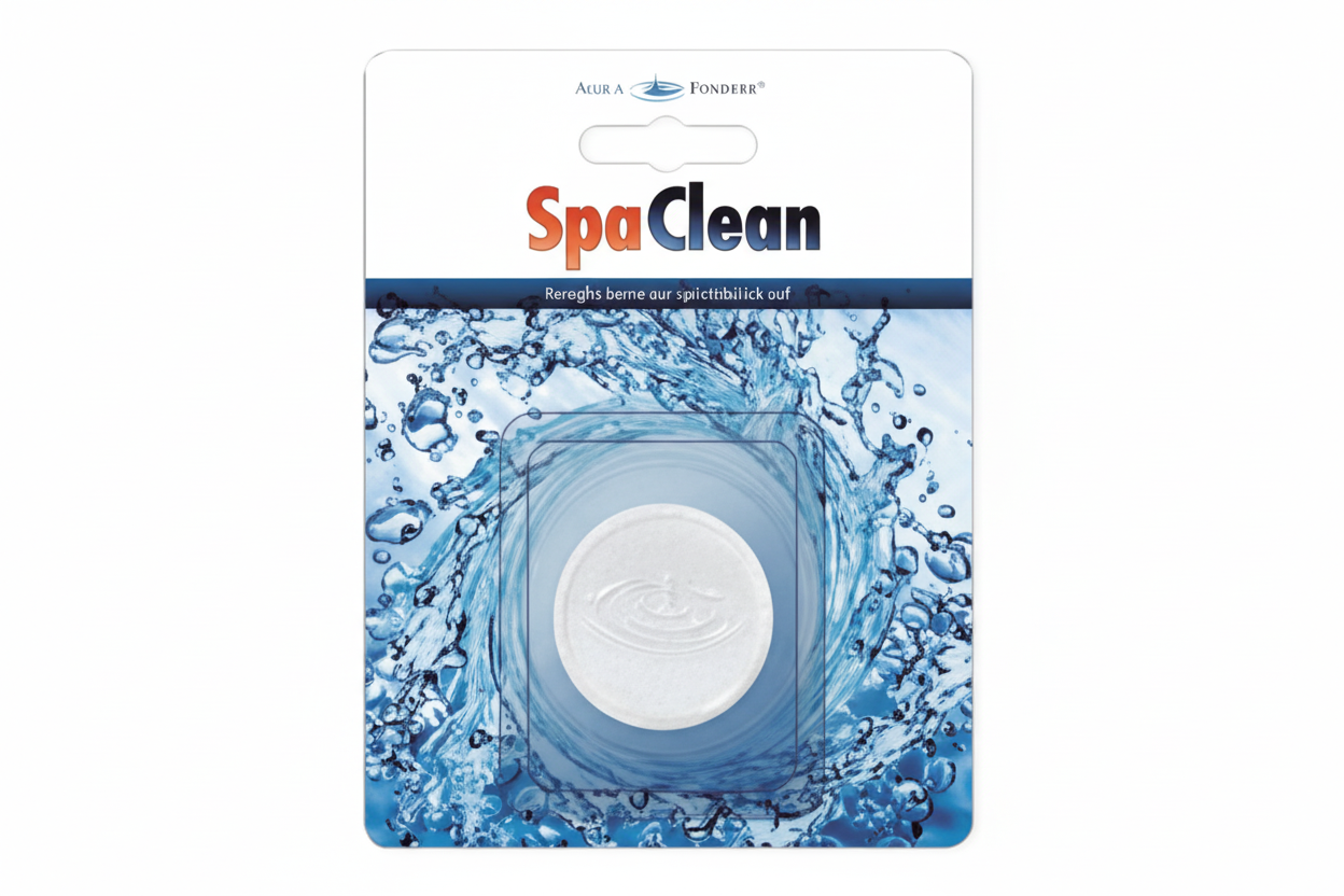 AquaFinesse SpaClean – Pastilha de Limpeza Profunda para Tubagens e Bombas