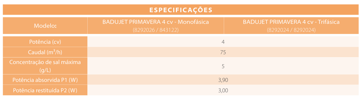Sistema de Natação Contracorrente Badujet® Primavera – Design em Aço Inox e Jato Duplo