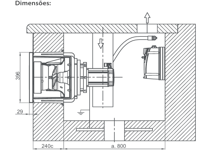 Sistema de Natação Contracorrente Badujet® Turbo Pro – Performance Profissional 350 m³/h