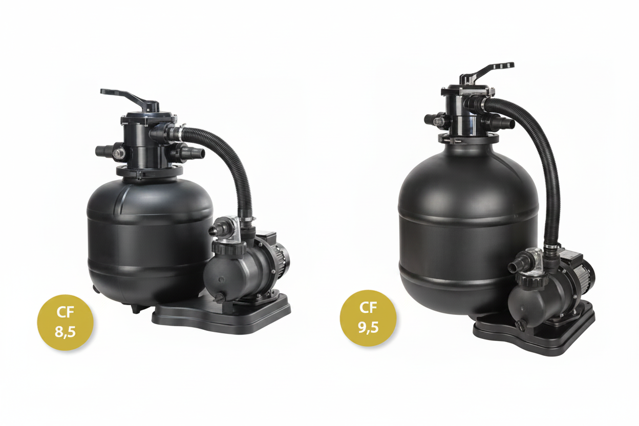 Conjunto de Filtração Monobloco – Solução Integrada (Filtro + Bomba)