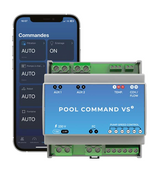 Relógio Pool Command VS – Controlo Inteligente para Bomba de Velocidade Variável