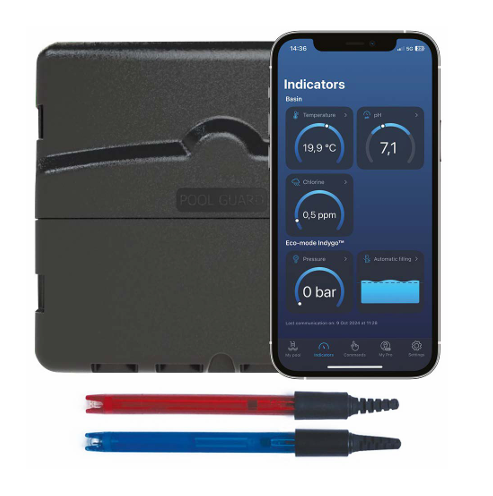 Pool Guard – Analisador Conectado em Linha (pH, ORP e Temperatura)