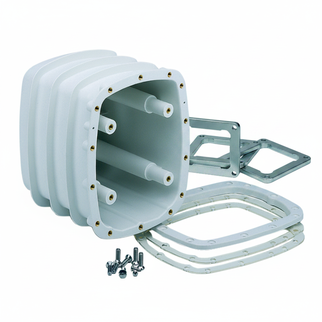 Kit de Flanges e Juntas para Piscinas de Fibra e Liner – Estanquicidade Garantida