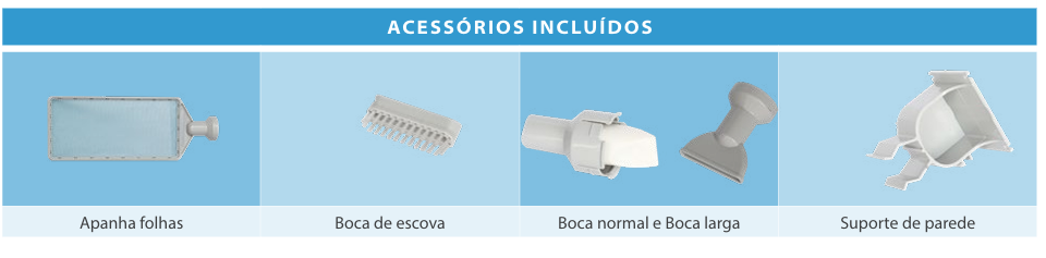 Aspirador Limpa Fundos Manual para SPA e Pequenas Piscinas