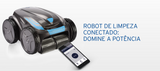 Robot Limpa Fundos Automático Ecopool OV Smart – Filtração Ciclónica de Alta Gama