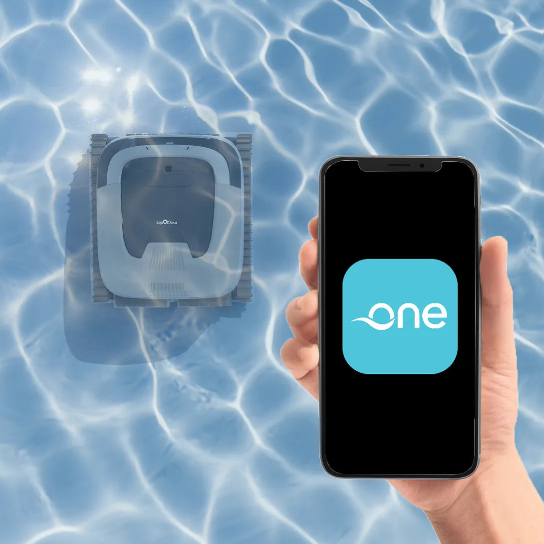 Robot de Piscina Maytronics Dolphin EON 100 – Limpeza Inteligente de Degraus e Áreas Rasas
