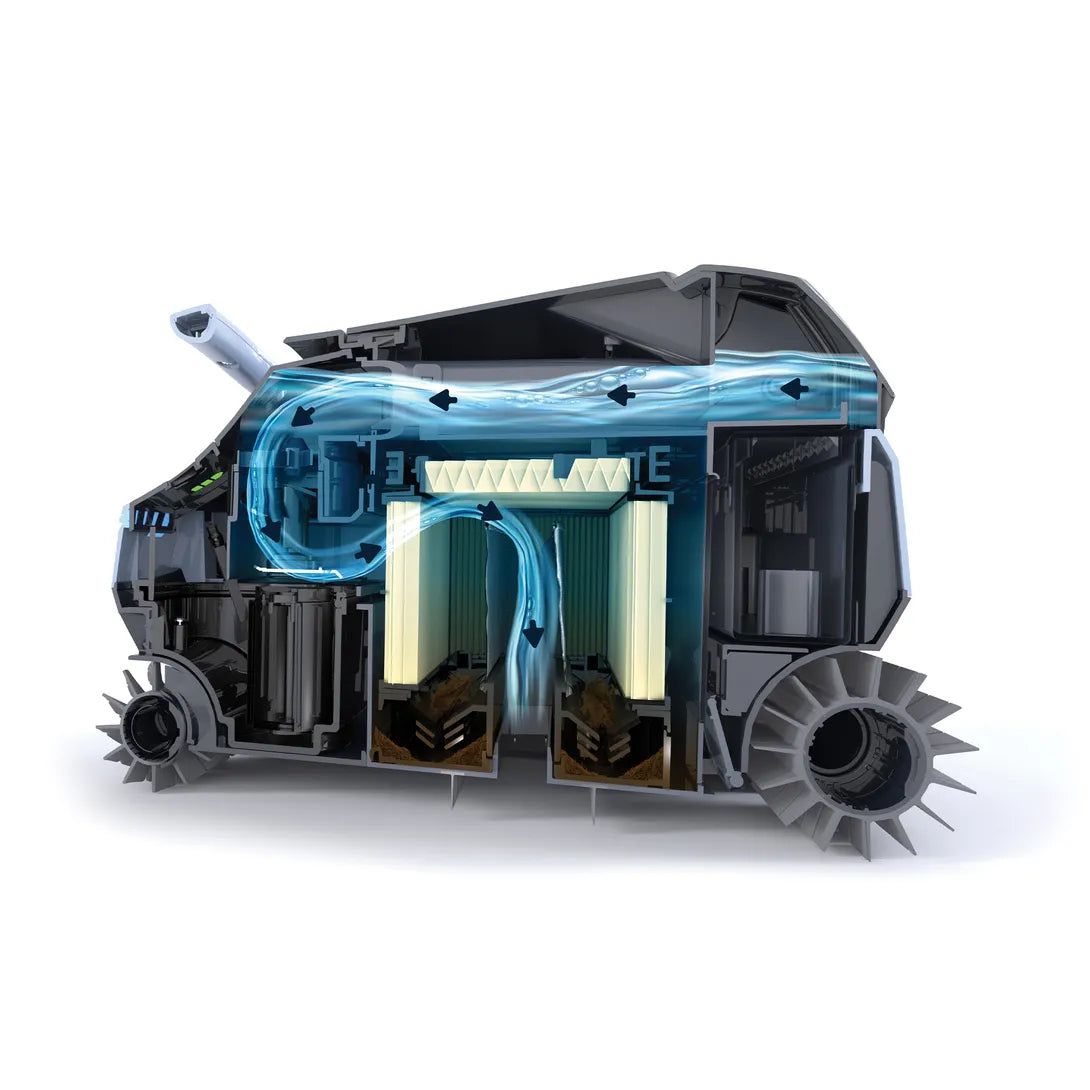 Robot de Piscina Maytronics EON 120D– Limpeza Inteligente de Degraus e Áreas Rasas