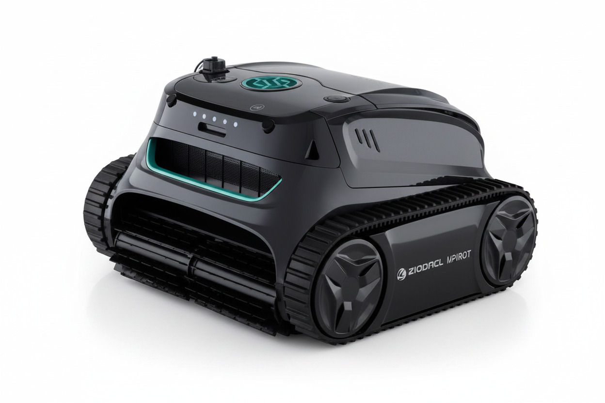 Robot de Piscina Sem Fios Wybot E-TRON i30NG – Limpeza de Fundo, Paredes e Linha de Água