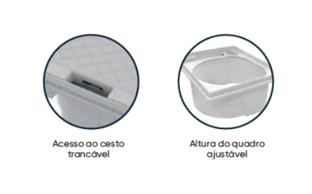 Skimmer de Boca Ancha Weltico A800 Blanco - Efecto Piscina Infinita - para piscinas de hormigón / liner