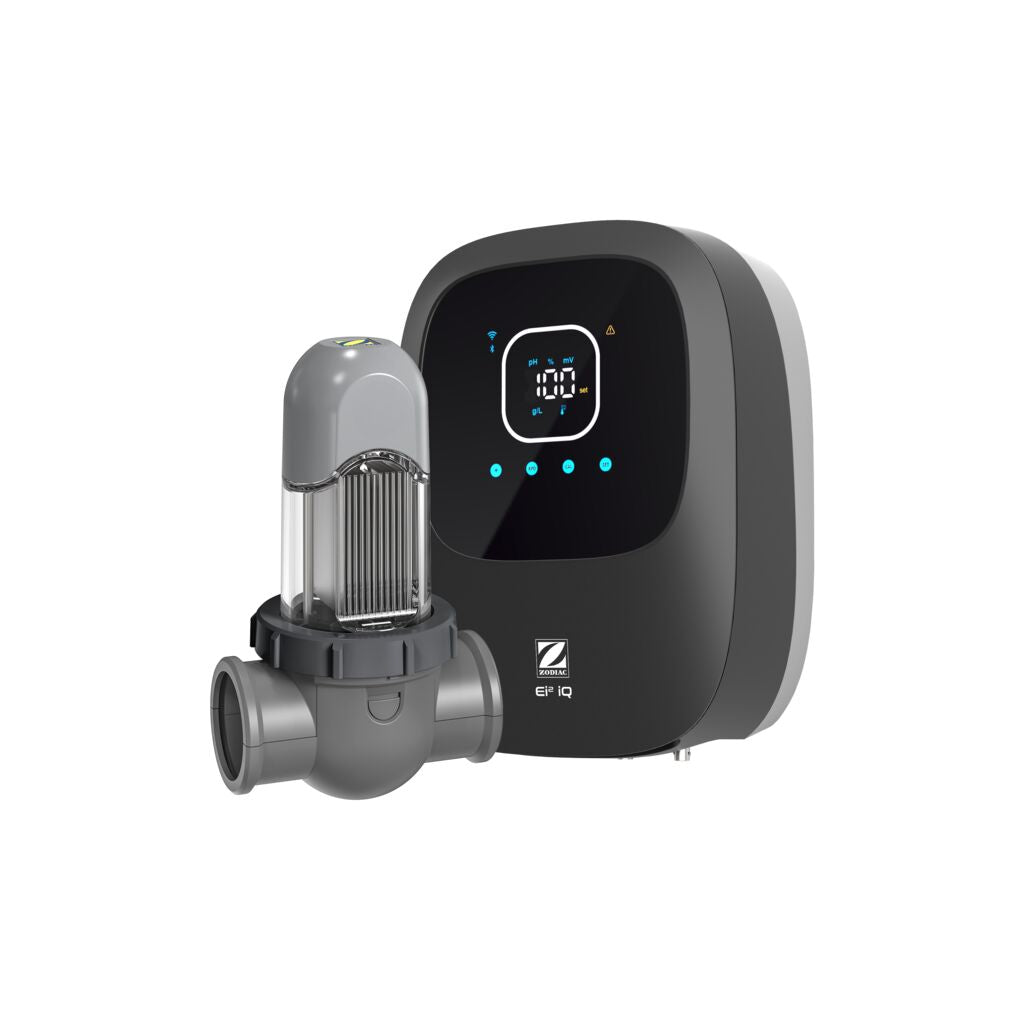 Eletrólise de sal Zodiac Ei² iQ pH EVO – Tratamento Automático Wi-Fi até 110m³