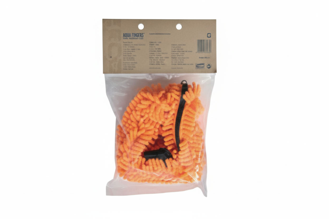 Aspirador Manual Aqua Fingers – Limpeza de Alta Performance com Microfibra de Alta Densidade