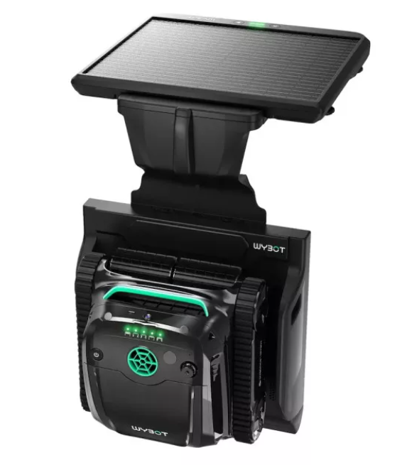 Robot de Piscina Wybot E-TRON S2 Solar Vision – O 1º com Energia Solar Subaquática e Visão IA