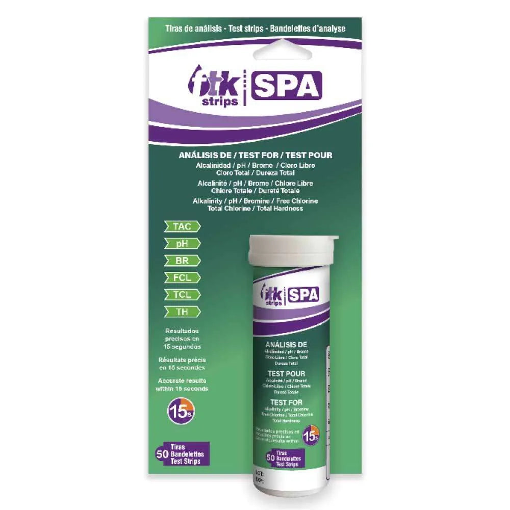 Tiras Analíticas Piscimar FTK STRIPS – Para Piscina e SPA (Escolha a sua Variante)